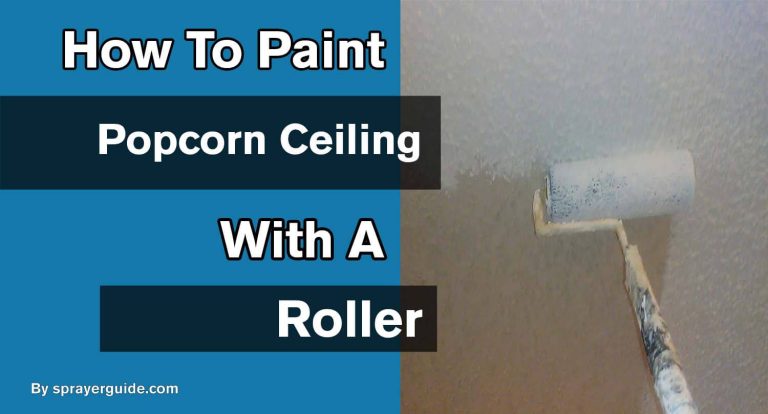 How to Paint a Popcorn Ceiling With a Roller