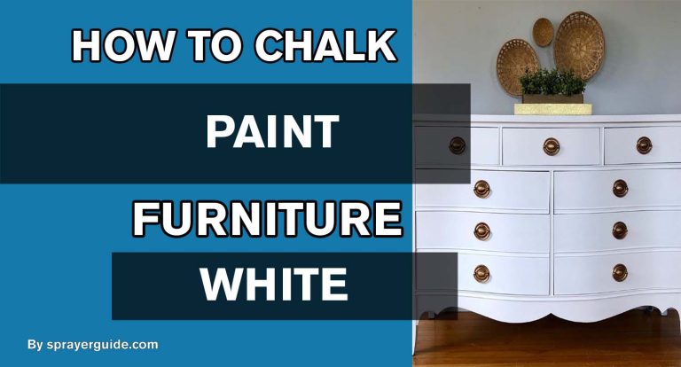 How To Chalk Paint Furniture White