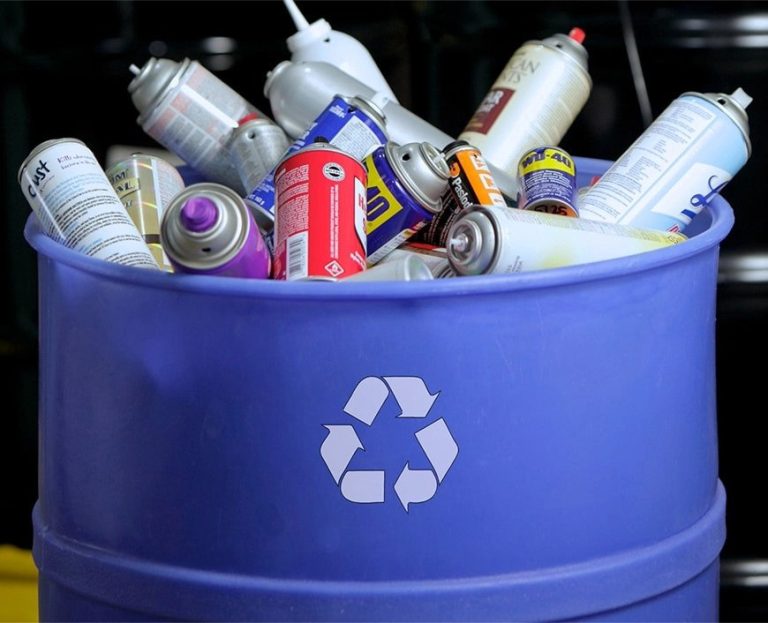 How To Recycle Spray Paint Cans